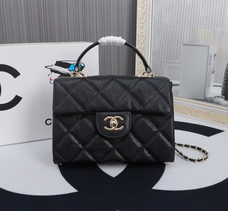 Ch**el top handle bags